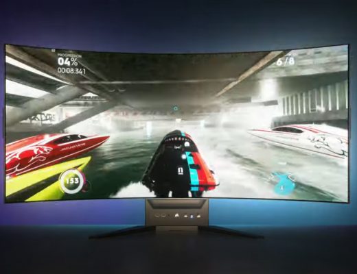 Présenté à la Gamescom 2022, cet moniteur PC gaming signé Corsair et LG Display a fait sensation grâce à son écran OLED souple qui s'incurve.
