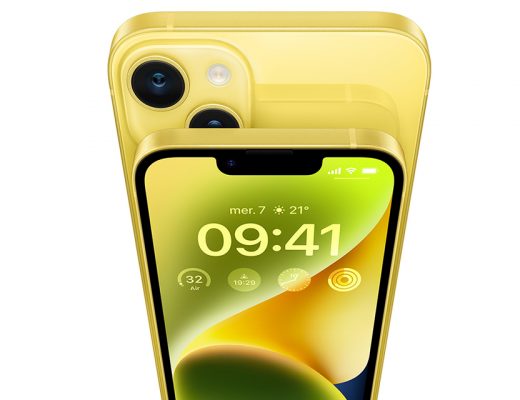 Nouvel iPhone 14 jaune